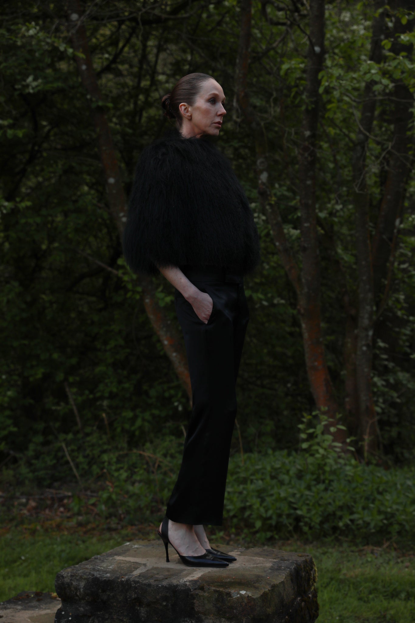 July in Black