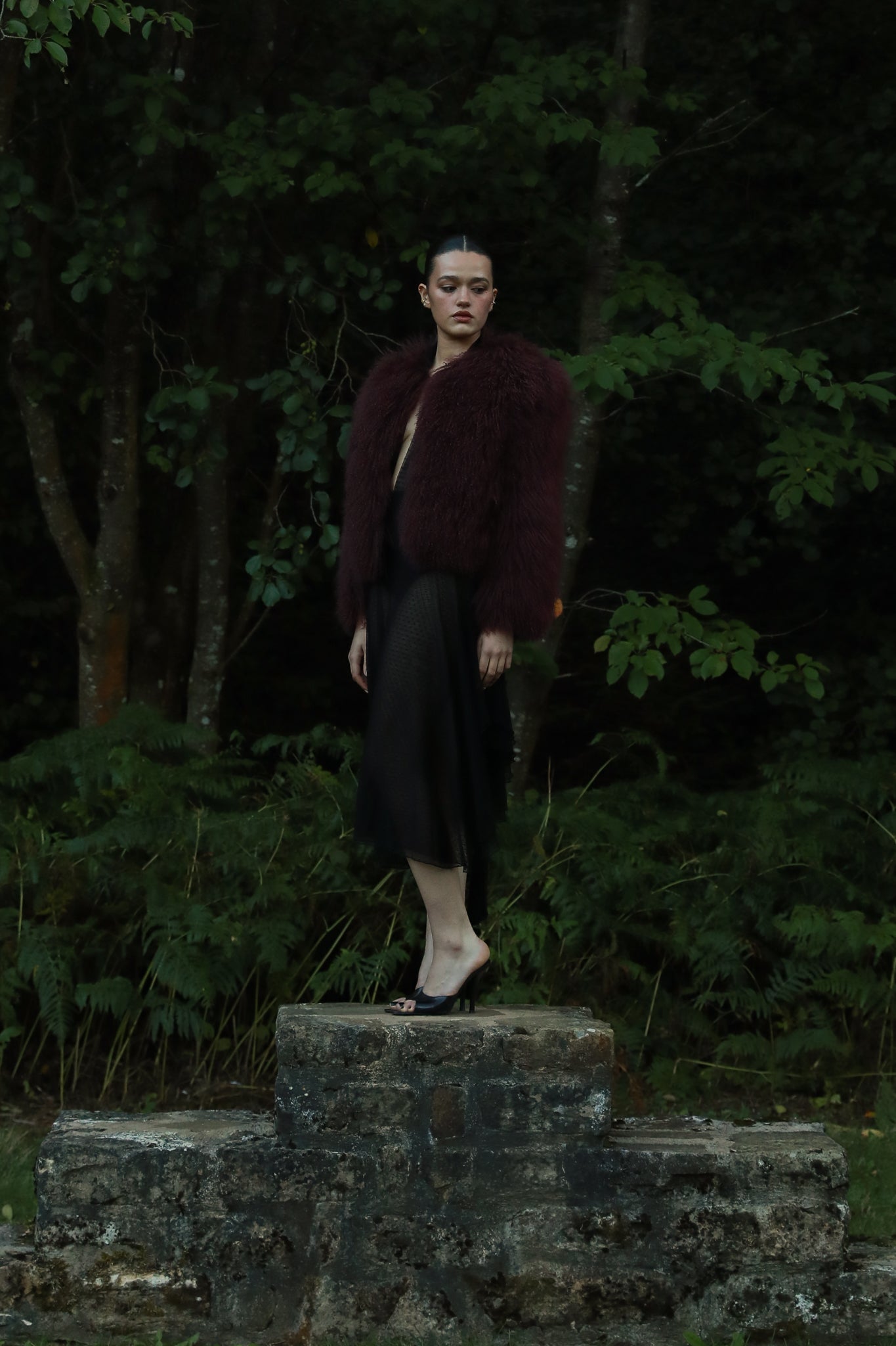 Julianne in Dark Plum