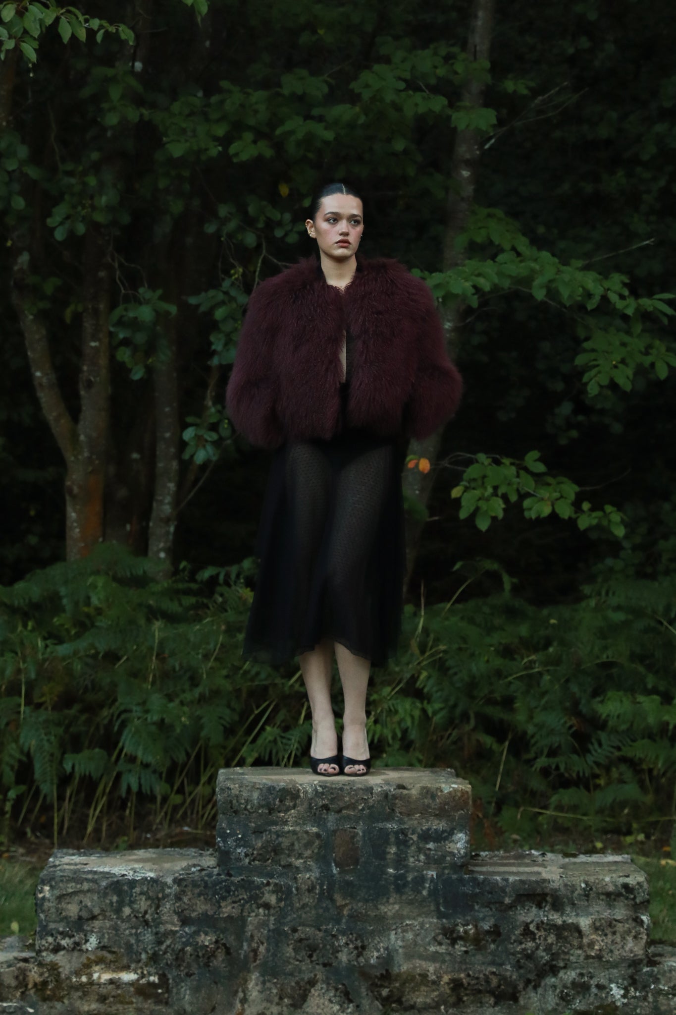 Julianne in Dark Plum