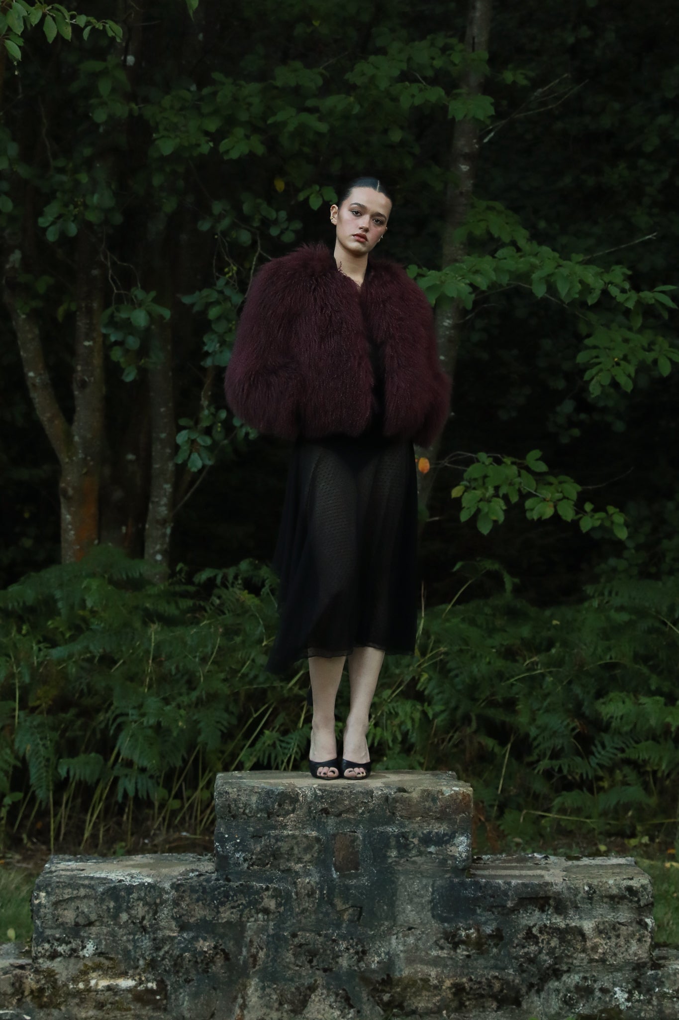 Julianne in Dark Plum