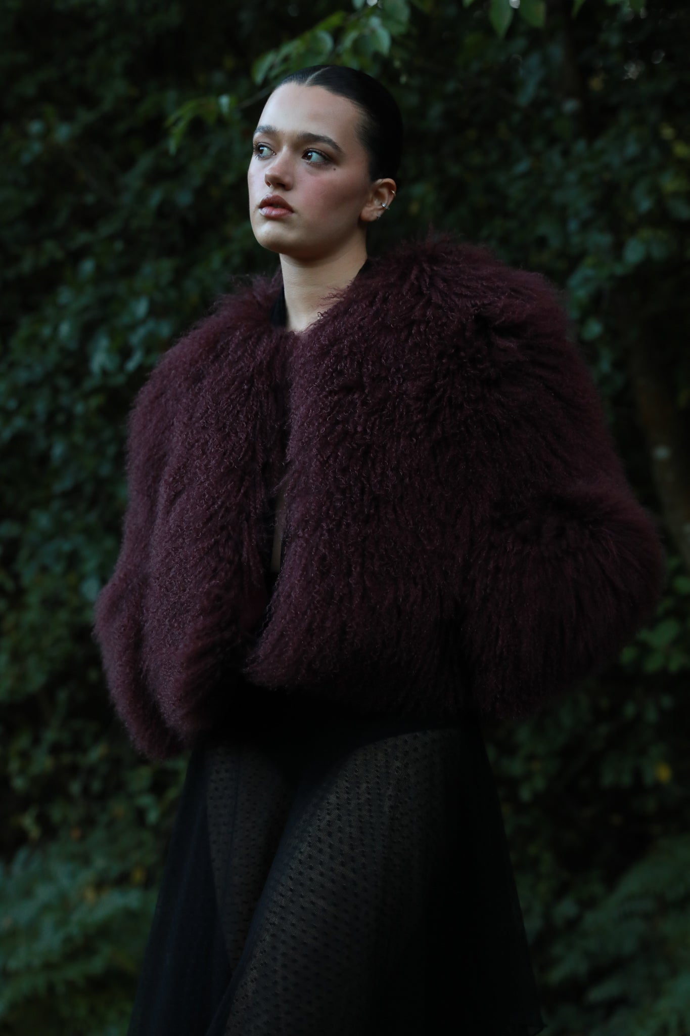 Julianne in Dark Plum