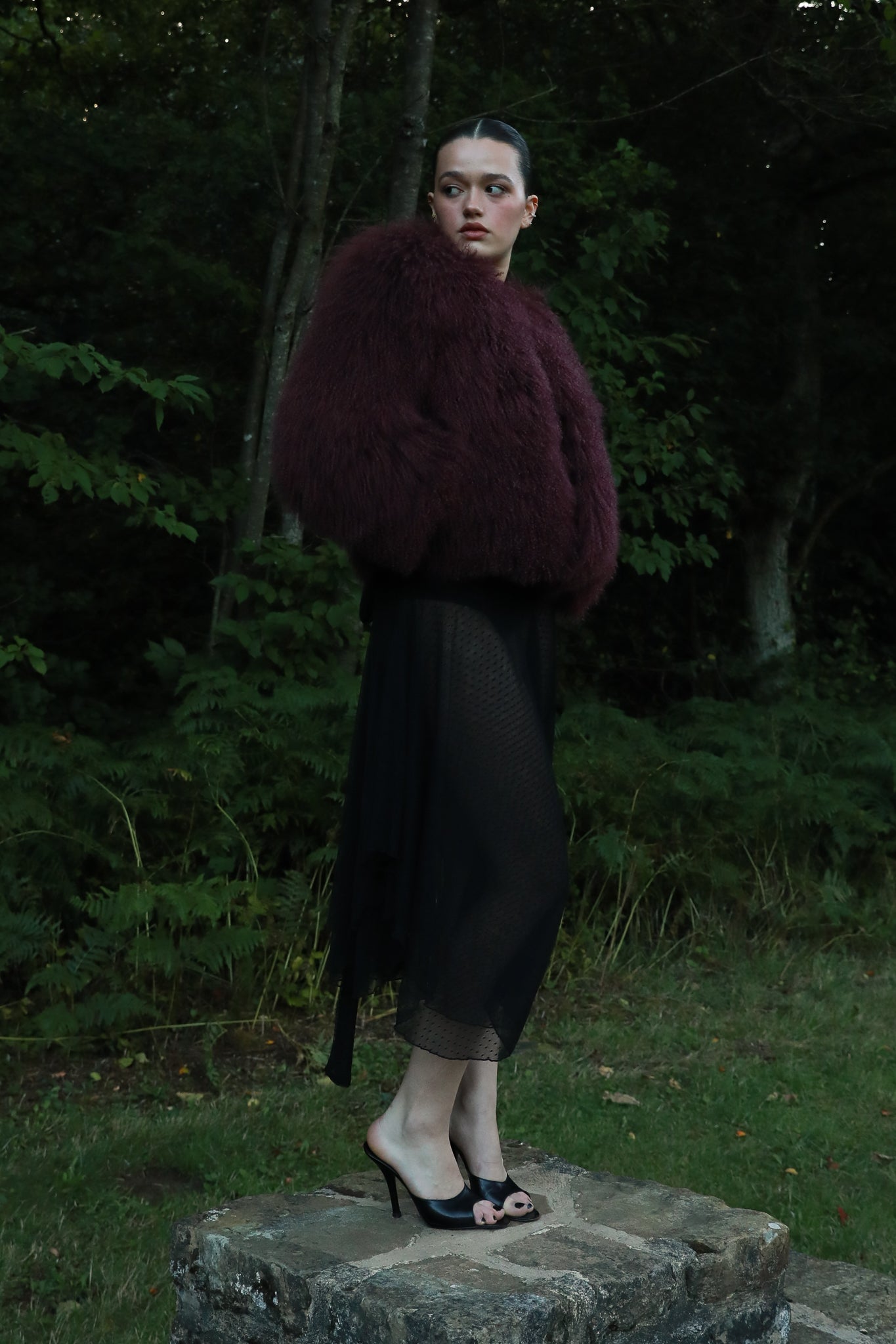 Julianne in Dark Plum