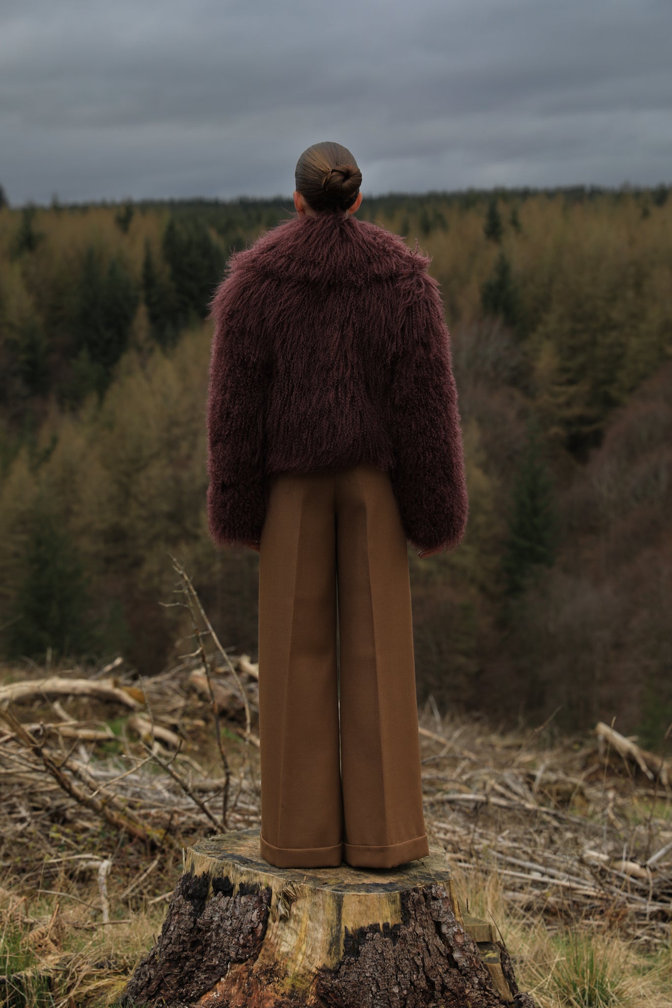 Margaret in Dark Plum