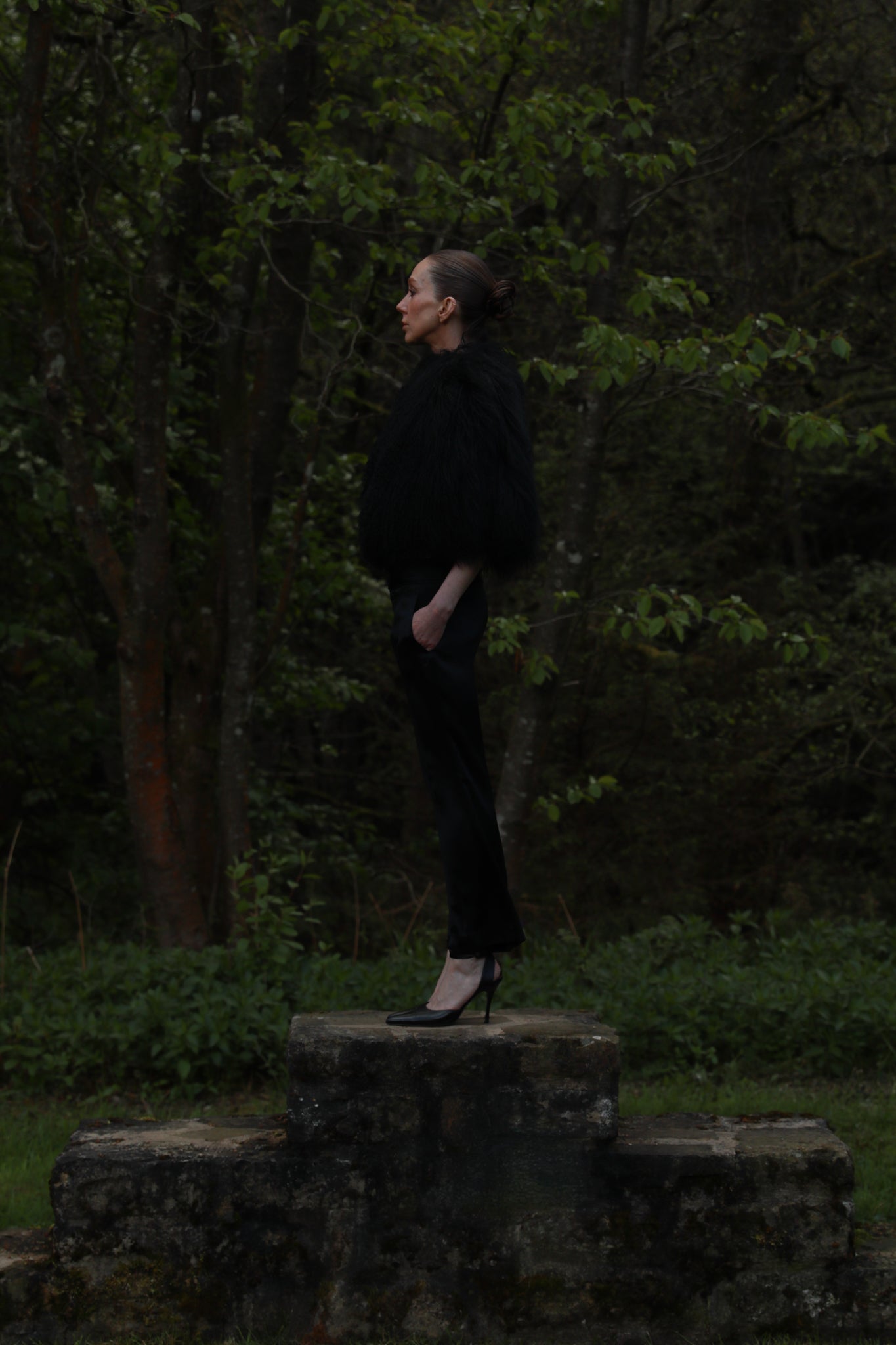 July in Black